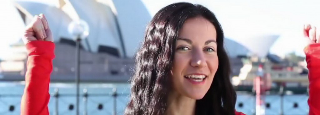 VIDEO: O australiancă originară din Mediaş participă la Miss Diaspora 2013