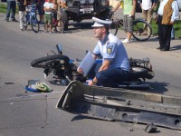 accident motociclist