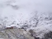 Prima zapada la Balea Lac