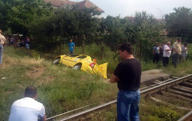 Taxi Lovit de tren la Sibiu
