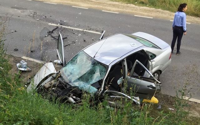 Accident incarcerat DN 14 Tirnava 720x450 accident Accidentul de circulație s-a produs joi dimineața în jurul orei 8:00 la intrare în Târnava dinspre Copșa Mică.