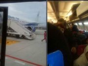 Avion Blue Air aterizare de urgenţă în Italia | Panică la bord aterizare urgenta avion blue air