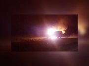 Incendiu auto la Brateiu