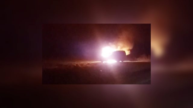 Incendiu auto la Brateiu