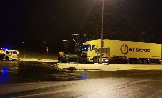 accident giratoriul zona industriala selimbar