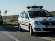 Accident la Șmig | O autoutilitară a lovit o motocicletă accident la șmig
