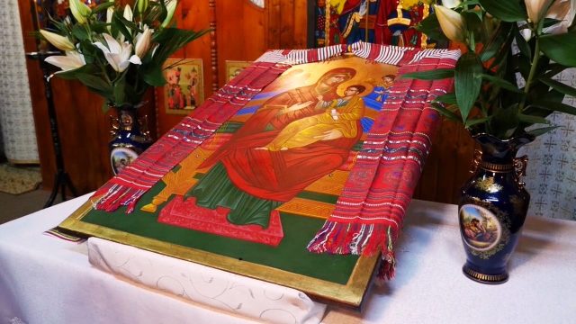 icoana maicii domnului pantanassa sibiu 2018