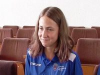 Atleta Iulia Mărginean, de la Clubul Sportiv Şcolar Mediaş