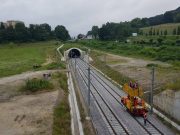 VIDEO Daneș, cel mai lung tunel CFR construit în România după 1989 Daneș, cel mai lung tunel CFR