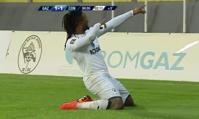 carlos fortes debutează cu gol la gaz metan