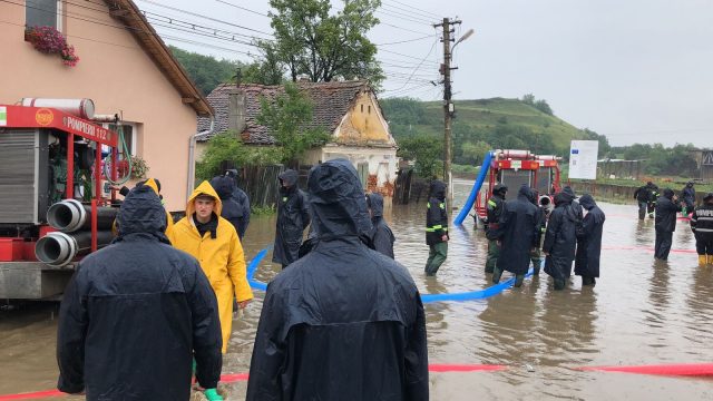 inundatii avertizari de inundații județul sibiu și mureț