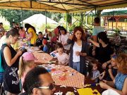 Copii şi părinţi şi-au dat întâlnire la Şcoala de Vară din Parcul Greweln Şcoala de Vară Parcul Greweln Mediaş