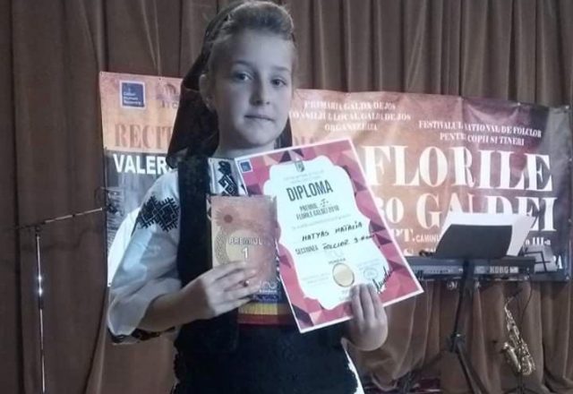 NATALIA MATYAS1 O elevă din Mediaș
