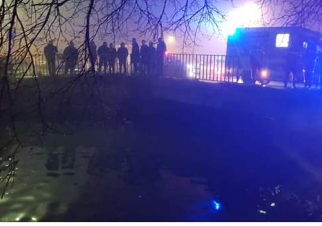 Accident canalul turbinei Tg Mures