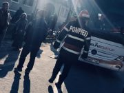 Un autocar cu 58 persoane la bord a luat foc pe DN1 județul Sibiu