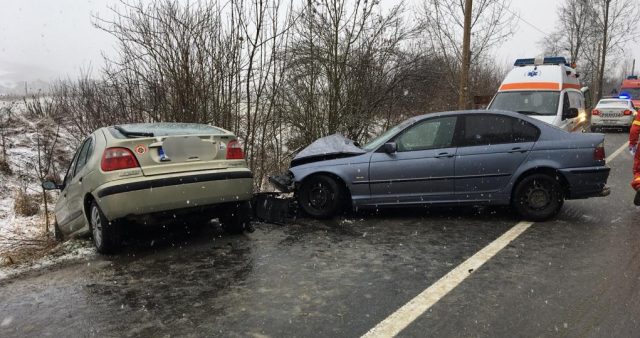 ACCIDENT SIBIU - AGNITA Accident pe DJ 106 judetul Sibiu