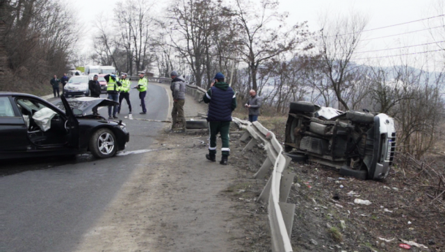 ACCIDENT IESIRE MEDIAS intrare în mediaș