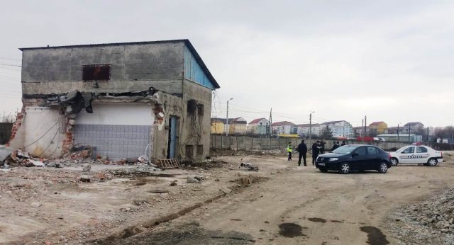 Persoană găsită carbonizată