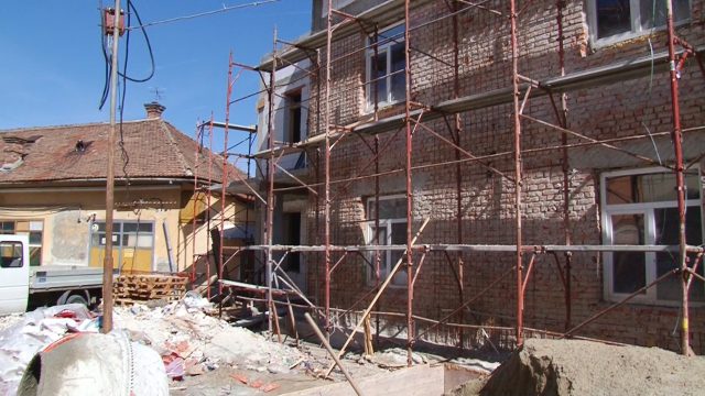 Furt pe șantierul Secției de pneumologie