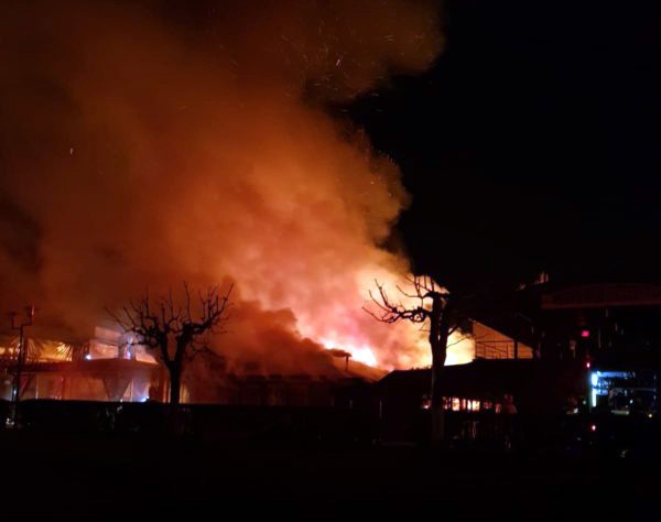incendiu puternic la weekend targu mures