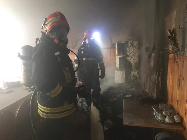 Incendiu la o școală