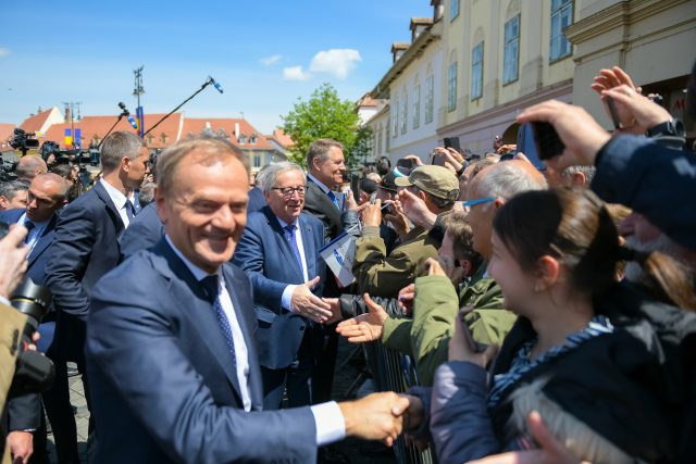 SUMMIT5 donald tusk summit sibiu