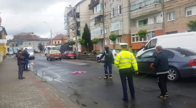 Medieșeancă rănită grav