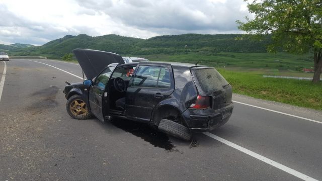 la intrare în comuna Târnava