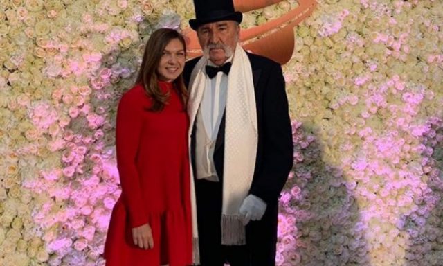 halep si tiriac halep la petrecerea #80 ion tiriac