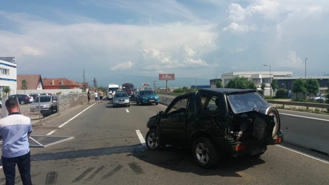 accident produs de un șofer beat