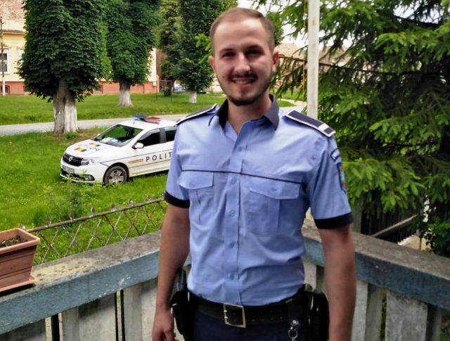 FLORENTIN Un agent de la Poliția Dumbrăveni