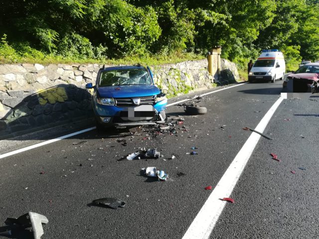 accident pe dn 7 în județul sibiu