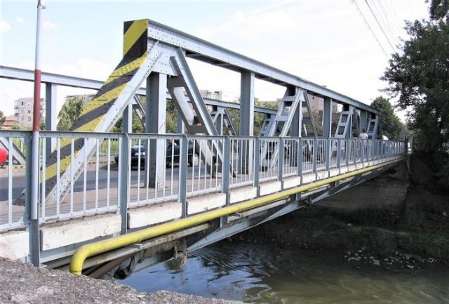 Se închide podul rutier din Târnăveni