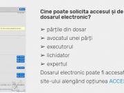 A fost lansat Dosarul Electronic aplicație pentru vizualizarea dosarelor de pe rolul instanțelor APLICAȚIA DOSARUL ELECTRONIC
