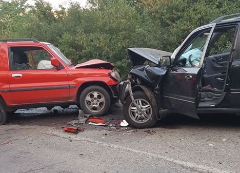 accident de circulație pe DJ 106B, între Șoroștin și Hașag