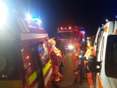 Accident grav pe DJ 106