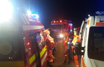 Accident grav pe DJ 106