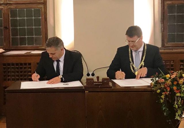 Mediaș și Wittenberg înfrățite oficial