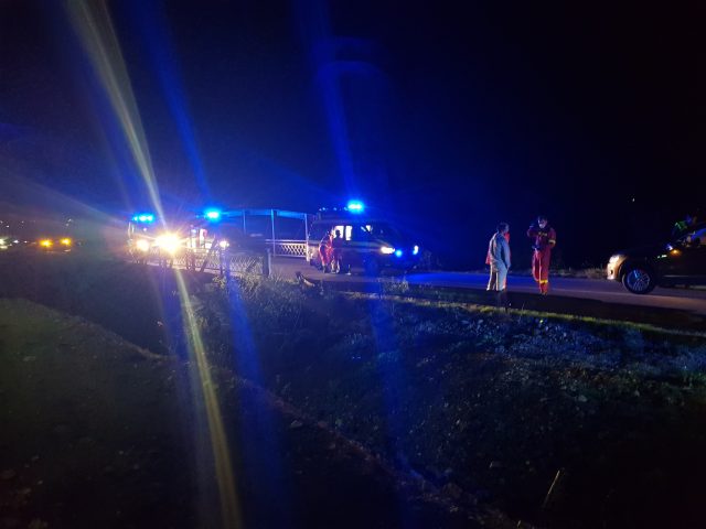 accident Accident grav pe DJ 106