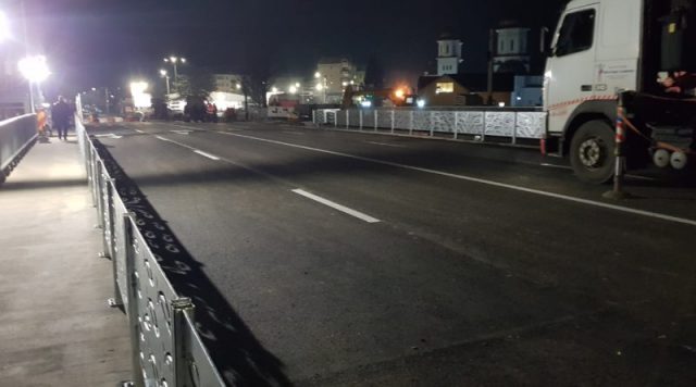 Podul de la Târnăveni, pe DN 14A este gata