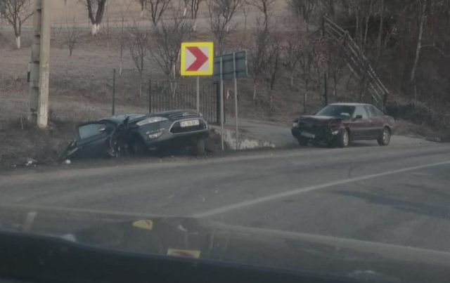 accident rusi la ieșirea din Slimnic spre Ruși