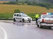 Tânăr din Bazna, fără permis, prins la volan în județul Alba în afara localității