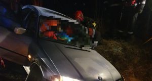 la ieșirea din Copșa Mică
