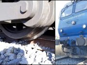 Locomotiva unui tren Inter Regio a deraiat lângă Sibiu