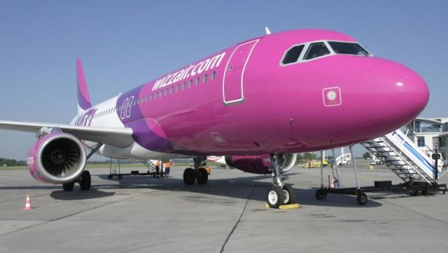 Wizz Air reducele cursele aeriene Cluj spre Italia