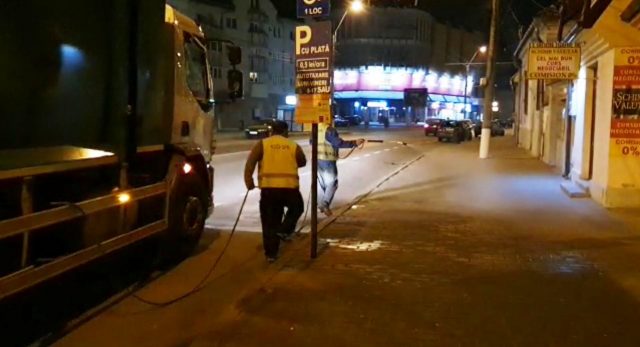 ACTIUNE DEZINFECTARE3 străzile