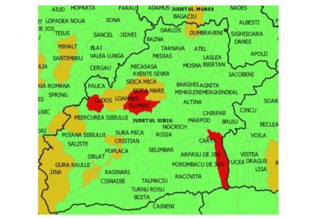 incidenta judetul sibiu Incidența cazurilor de COVID-19