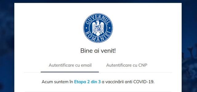 PROGRAMARE VACCINARE programat pentru vaccinare