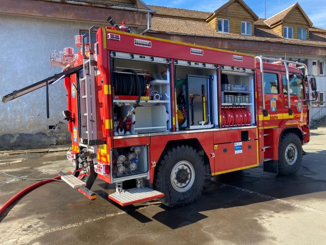 autospeciala incendii padure