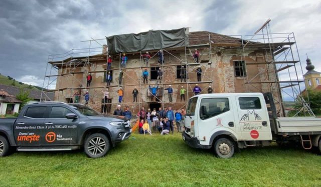 Castelul Brukentahl_AmbulantapentruMonumente_ViaTransilvanica Ambulanța Monumentelor la Micăsasa